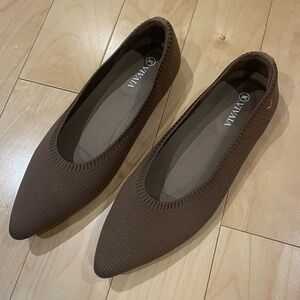 VIVAIA - Pointed Toe Ballet Flats (size: EU39)